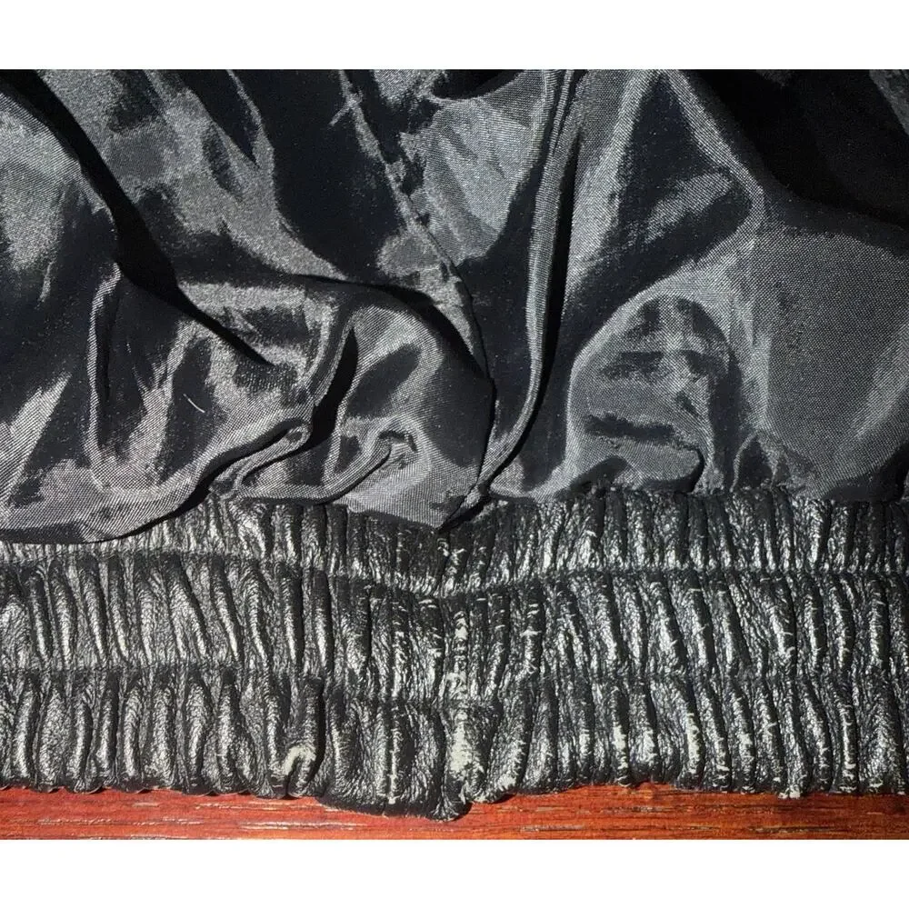 Men's Leather Bomber Jacket Vintage